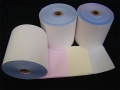 Triplicate Bond Paper Rolls<br>76mm x 76mm (Box 50)<br>[White/Yellow/Pink]